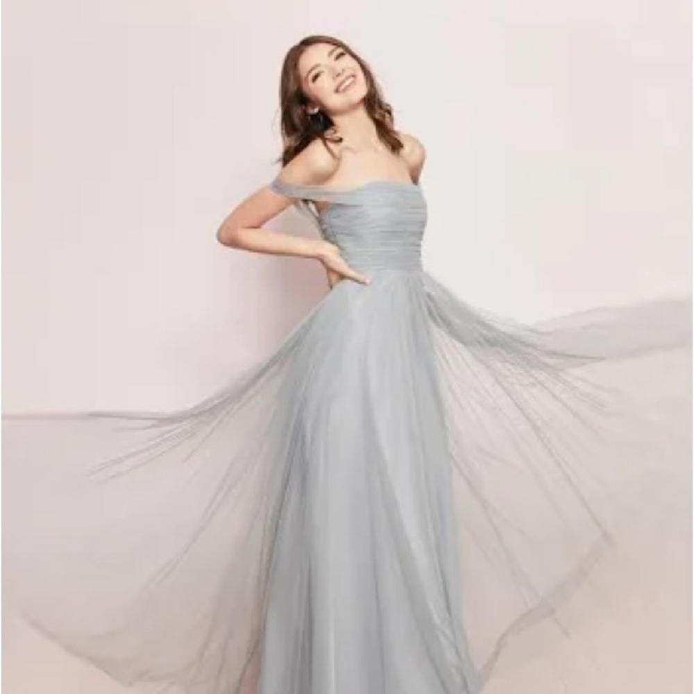 WTOO bridesmaid dress in blush. New with tags never worn